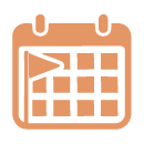 Orange Events Icon