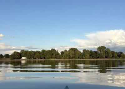 Kayaking to Burton Island